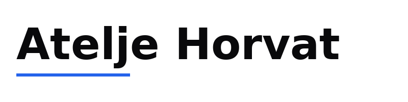 Atelje Horvat logo
